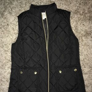 St Johns bay quilted vest size small